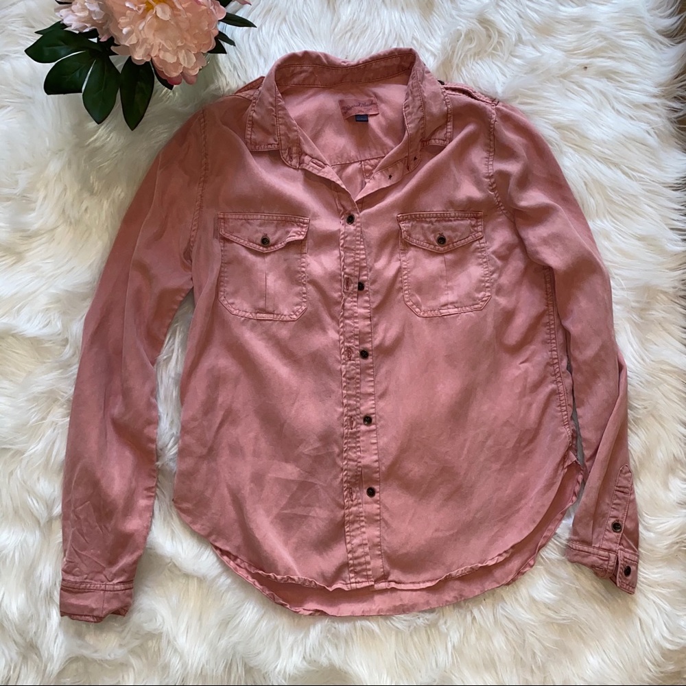 2 Universal Thread Button Down Blouse - image 3